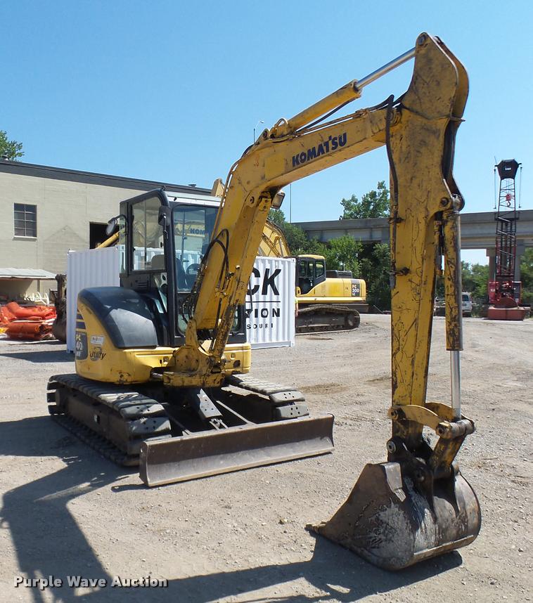 image for item K1850 2005 Komatsu PC40MR-2 mini excavator