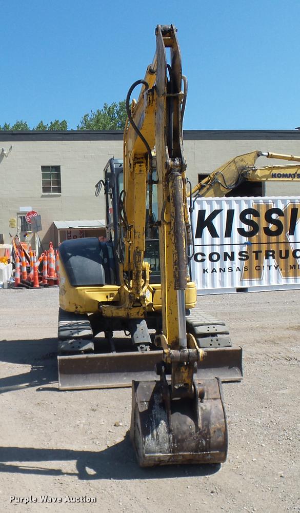 image for item K1850 2005 Komatsu PC40MR-2 mini excavator