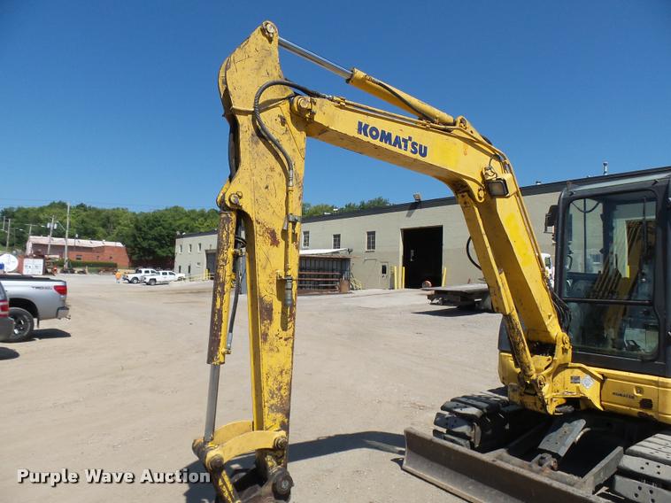 image for item K1850 2005 Komatsu PC40MR-2 mini excavator