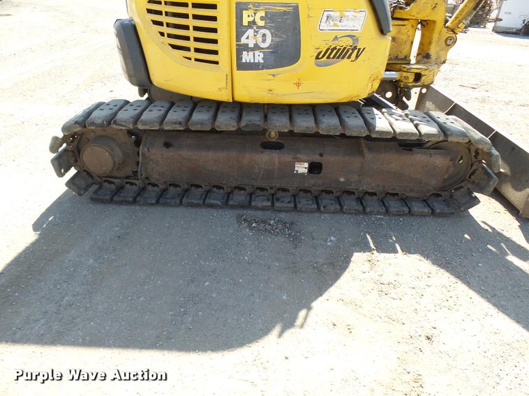 image for item K1850 2005 Komatsu PC40MR-2 mini excavator
