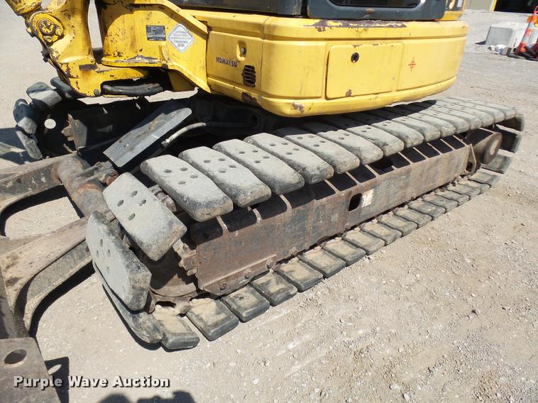 image for item K1850 2005 Komatsu PC40MR-2 mini excavator