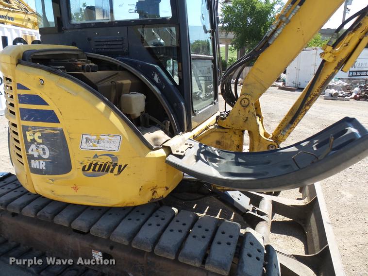 image for item K1850 2005 Komatsu PC40MR-2 mini excavator