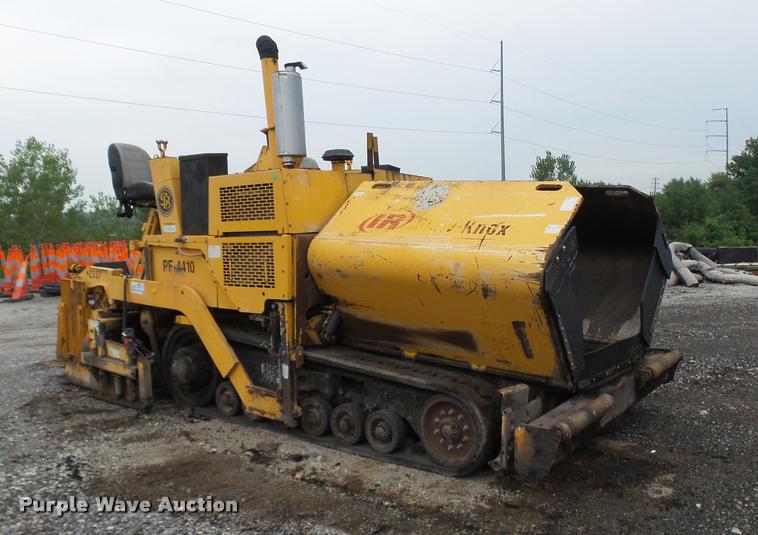 image for item K1853 2004 Blaw Knox PF4410 paver