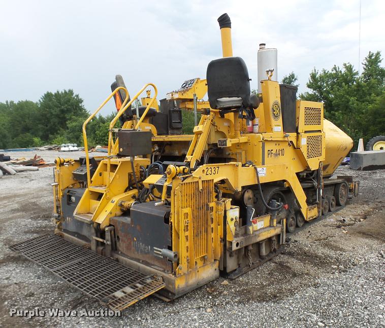 image for item K1853 2004 Blaw Knox PF4410 paver