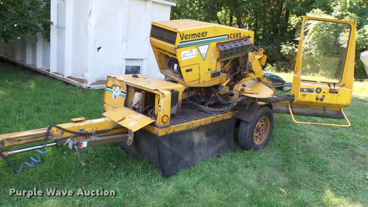 image for item K1857 1995 Vermeer SC502 stump grinder