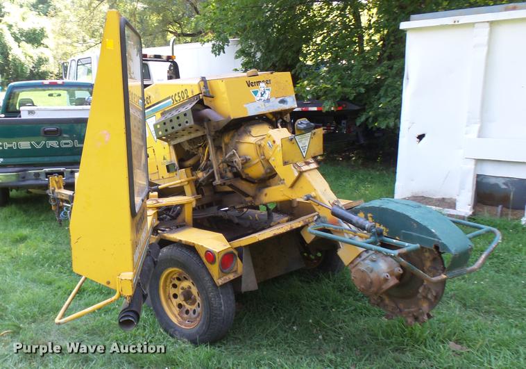 image for item K1857 1995 Vermeer SC502 stump grinder