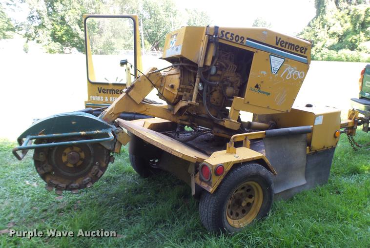 image for item K1857 1995 Vermeer SC502 stump grinder