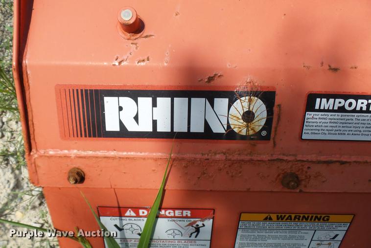 image for item K1864 Rhino 07290013 boom flail mower