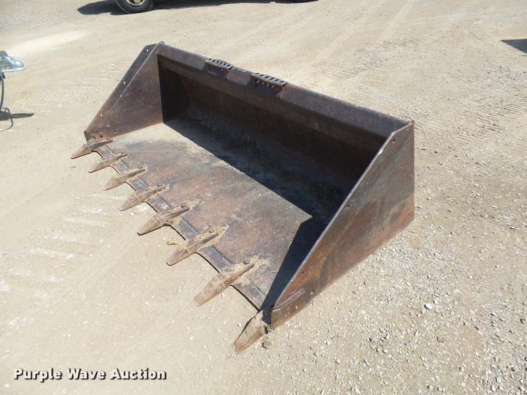 image for item K1874 Bobcat toothed skid steer bucket