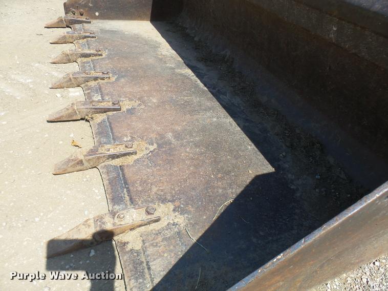 image for item K1874 Bobcat toothed skid steer bucket