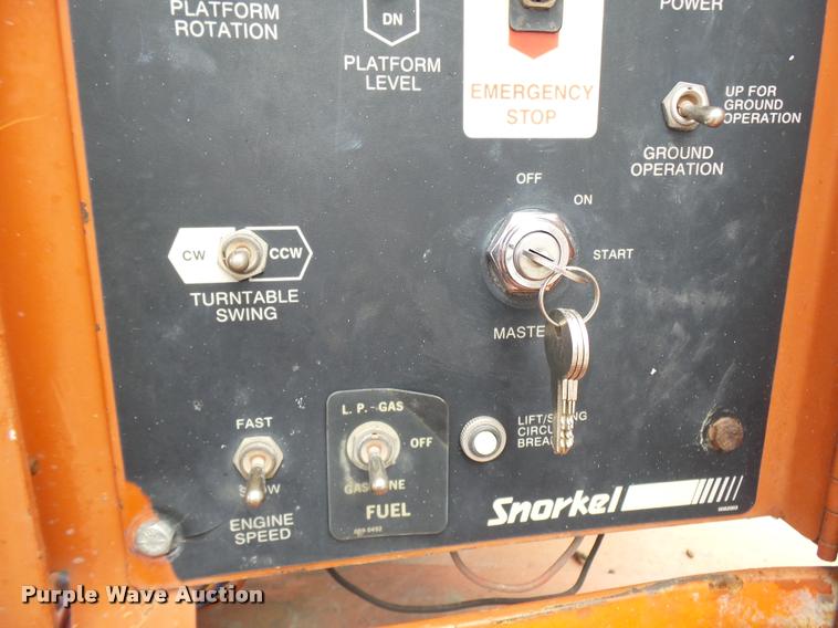 image for item K1888 2000 Snorkel TB60 boom lift