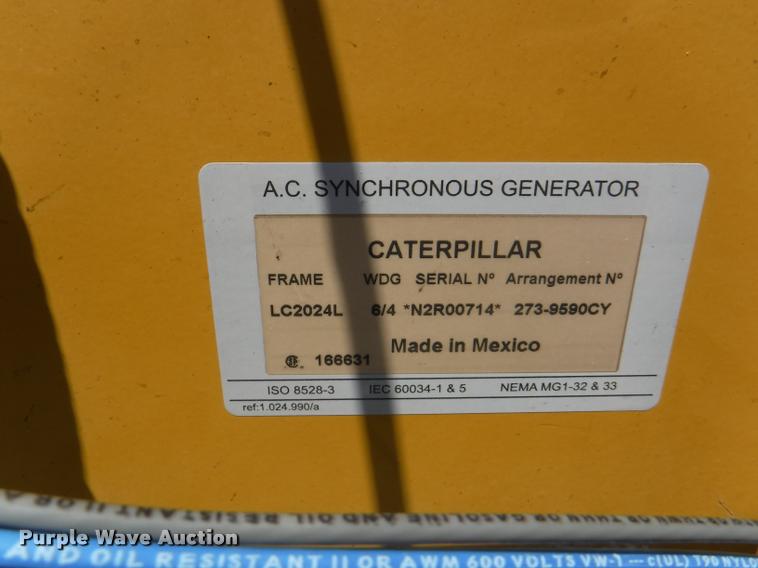 image for item K5934 Caterpillar C4.4 generator
