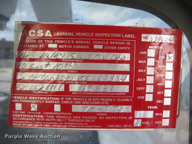 image for item L2311 2007 International 7300 bucket truck