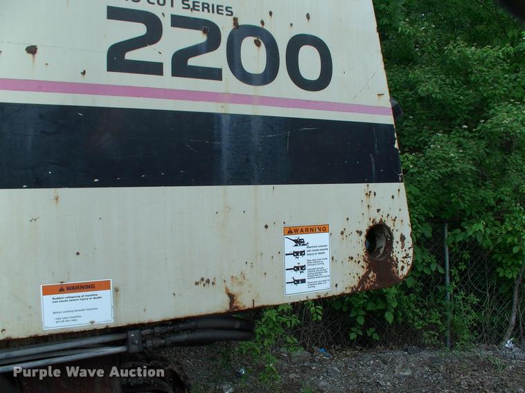 image for item L3067 Ingersoll Rand Procut 2200 asphalt milling machine