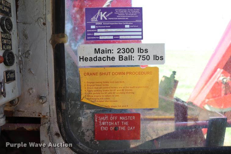 image for item L3180 1966 Manitowoc 4000W crane