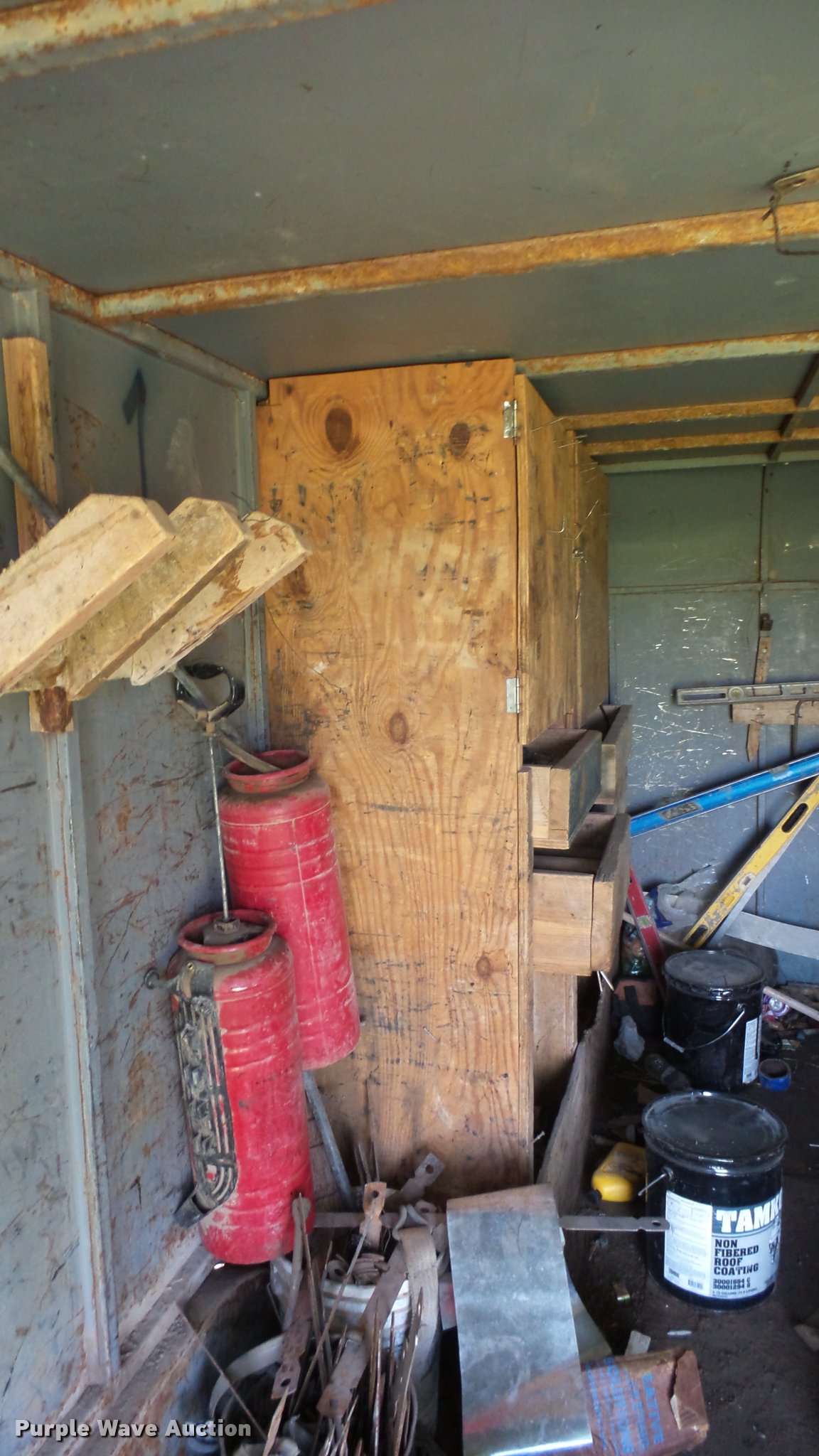 1998 J&J enclosed cargo trailer in Hays, KS Item L2316 sold Purple Wave