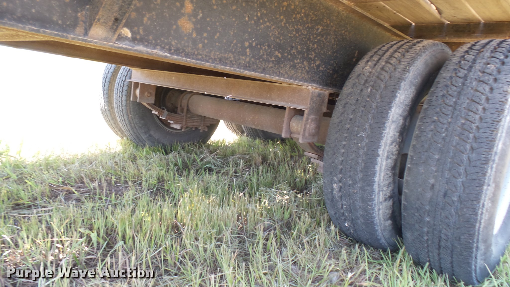 2001 Load Trail equipment trailer in Hays, KS Item L2321 sold