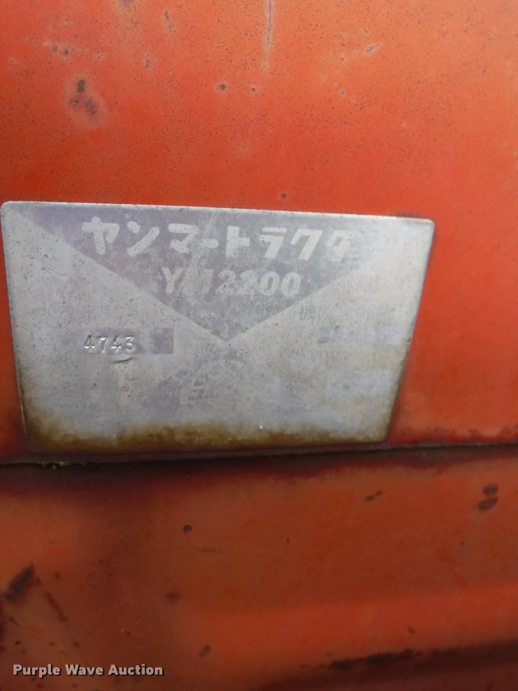 image for item DA2278 Yanmar YM2200 tractor