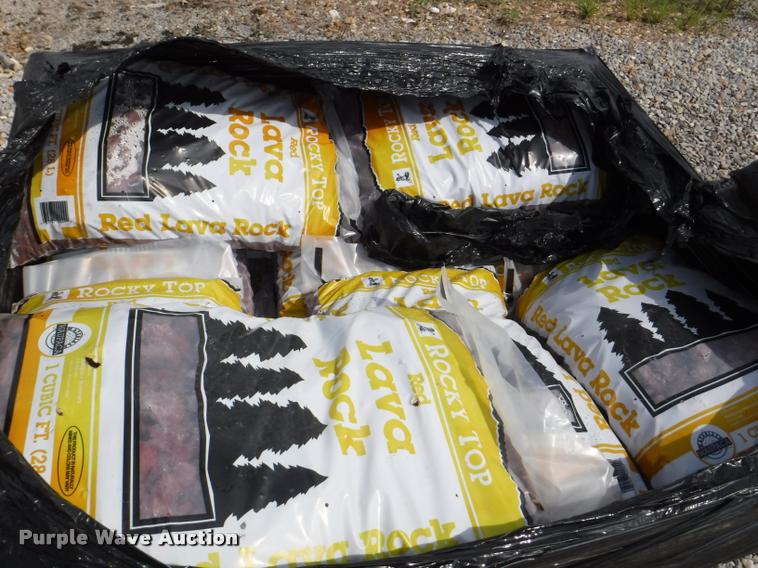 image for item DA2314 (2) pallets of lava rock