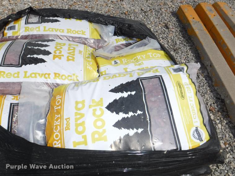 image for item DA2314 (2) pallets of lava rock