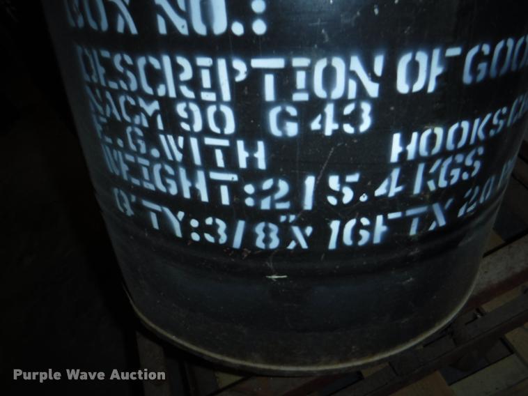 image for item DA2343 (2) skids of chains