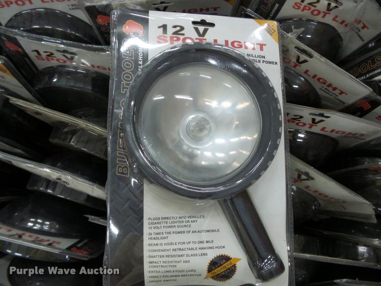 image for item DC6825 (1,578) Buffalo Tools 12V spotlights