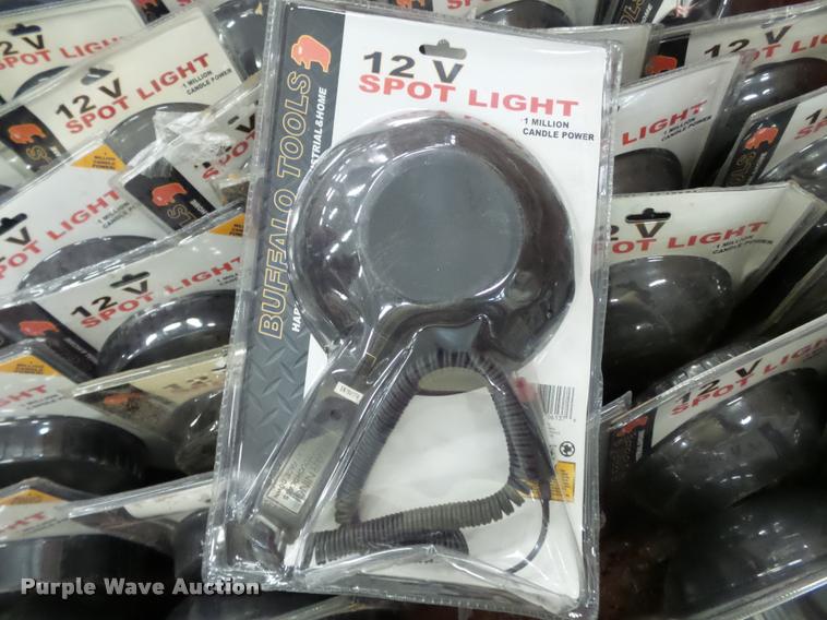 image for item DC6825 (1,578) Buffalo Tools 12V spotlights