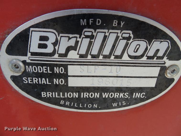 image for item DC6827 Brillion SLP10 seeder