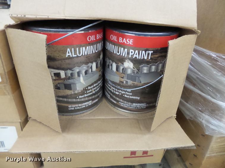 Approx. 84 gallon cans of Menards aluminum paint in Sikeston, MO Item