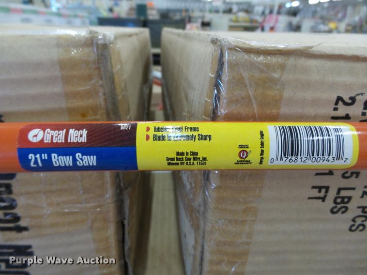 image for item DC6856 Approx. 396 Great Neck BB21 21" bow saws