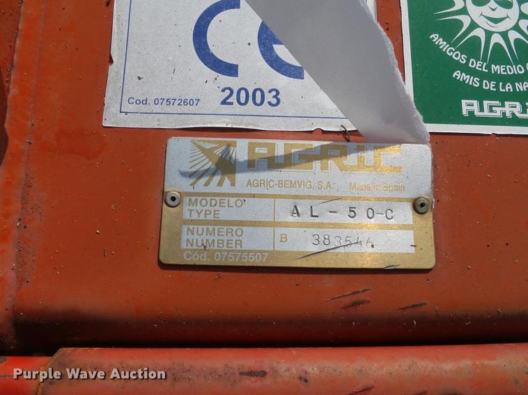 image for item DC6925 Agric AL-50-C rototiller