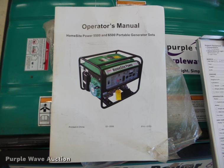 image for item DC6999 Onan 6500 generator