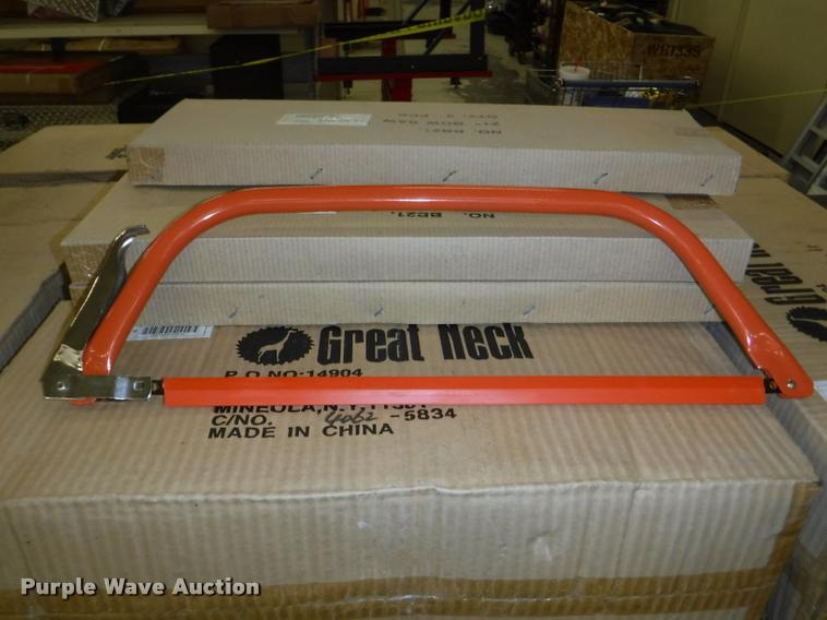 image for item DD0936 Approximately 820 Great Neck bow saws