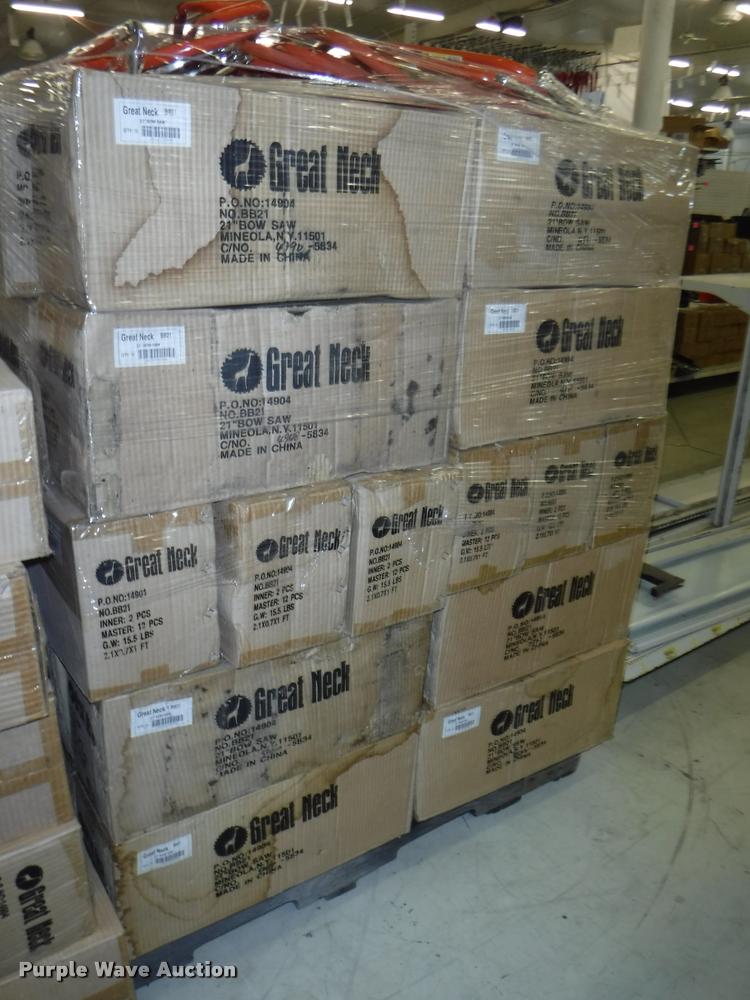 image for item DD0936 Approximately 820 Great Neck bow saws