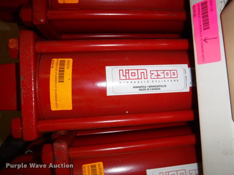 image for item DD0939 Hydraulic cylinder and roller chain hardware