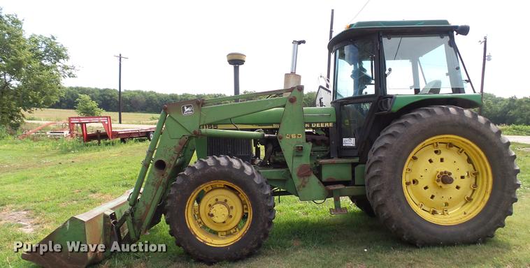 image for item DA1928 John Deere 3155 MFWD tractor