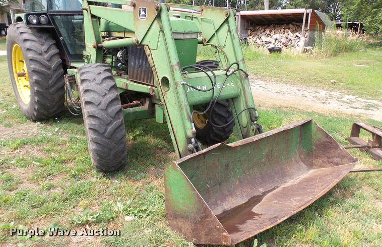 image for item DA1928 John Deere 3155 MFWD tractor
