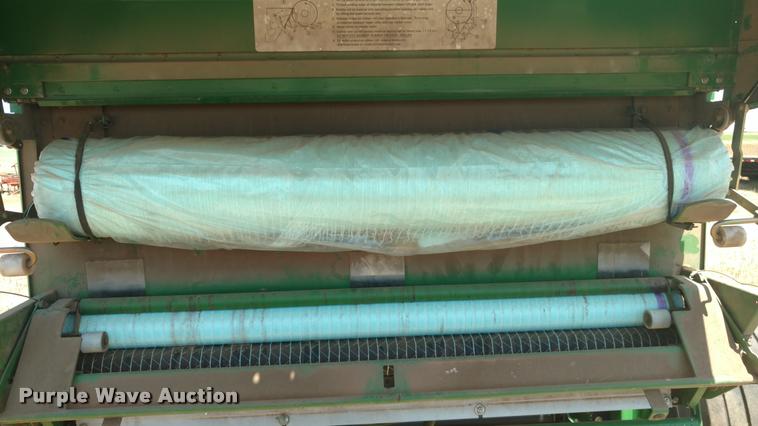 image for item DA5719 2010 John Deere 568 Mega Wide Plus round baler