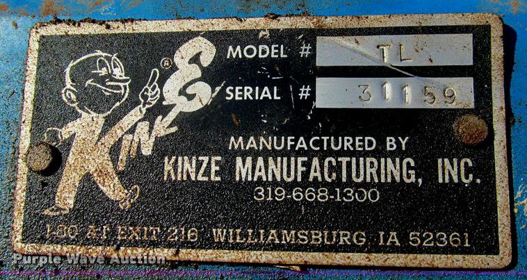 image for item DA6829 Kinze TL Twin Line planter