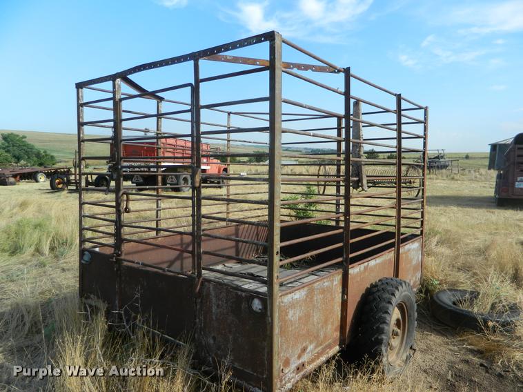 image for item DB1096 Livestock transport trailer