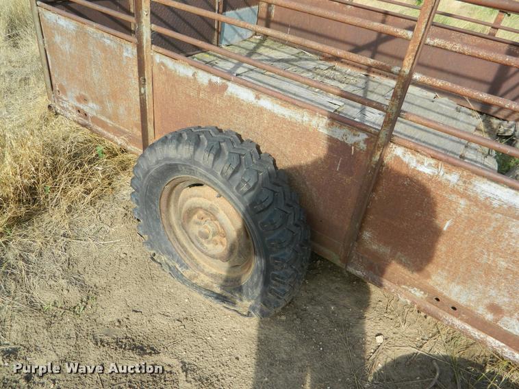 image for item DB1096 Livestock transport trailer