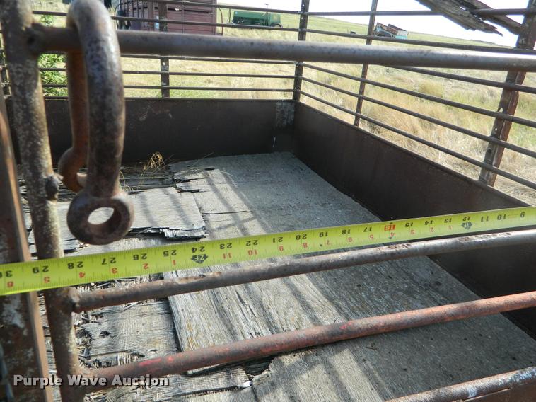 image for item DB1096 Livestock transport trailer