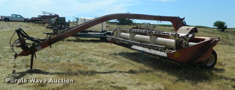 image for item DB1105 Hesston 1014 Hydroswing windrower