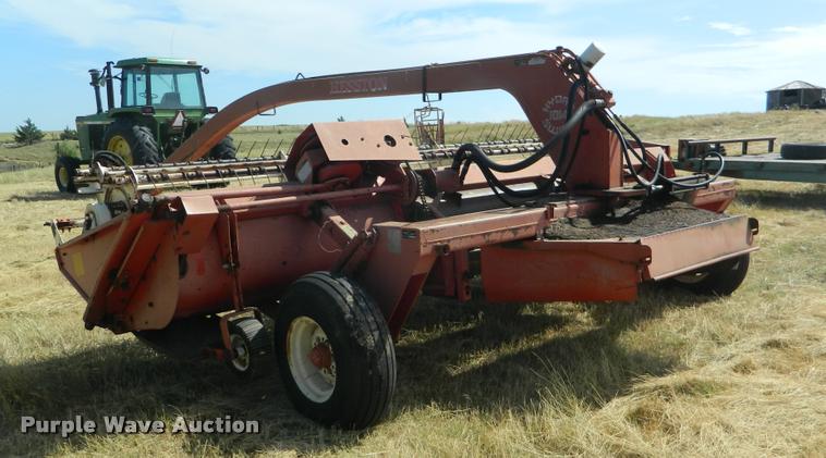 image for item DB1105 Hesston 1014 Hydroswing windrower