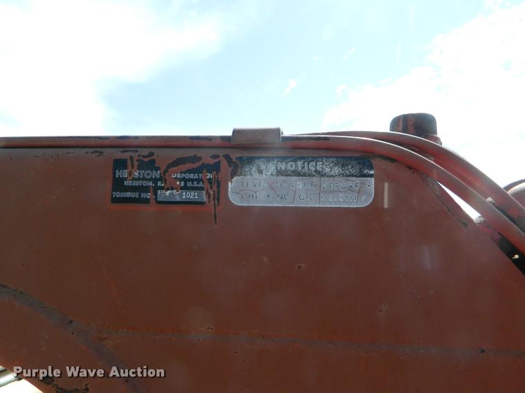 image for item DB1105 Hesston 1014 Hydroswing windrower