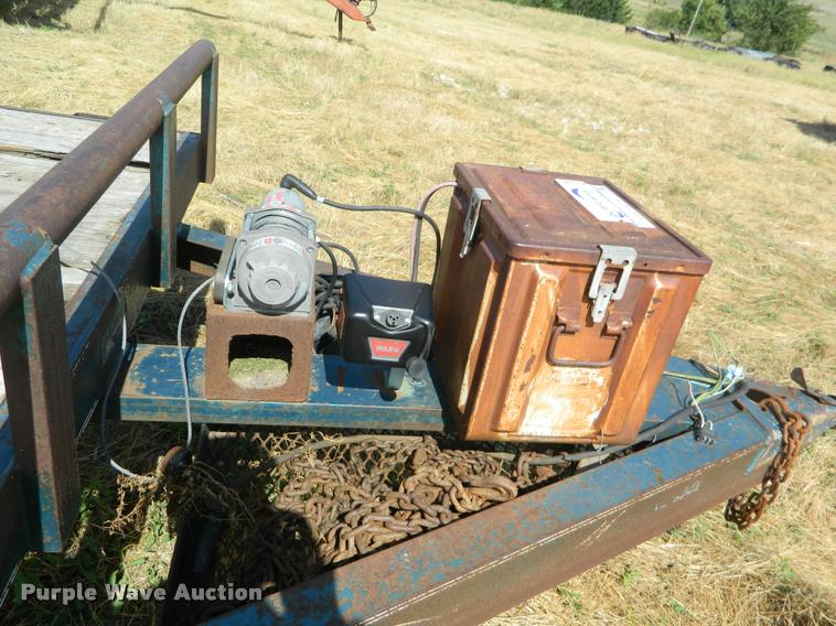 image for item DB1106 1996 ACT utility trailer