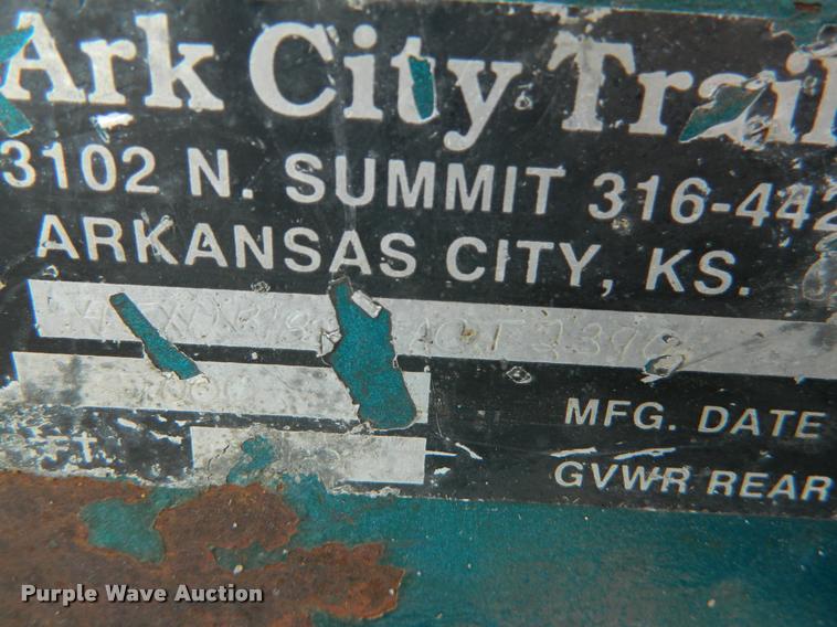 image for item DB1106 1996 ACT utility trailer