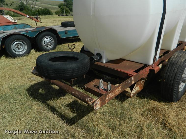 image for item DB1108 Shop built tank trailer