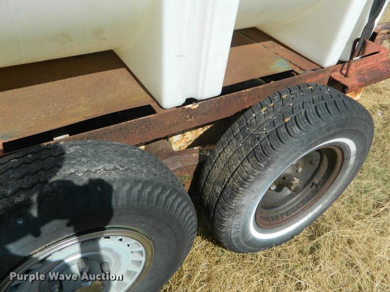 image for item DB1108 Shop built tank trailer