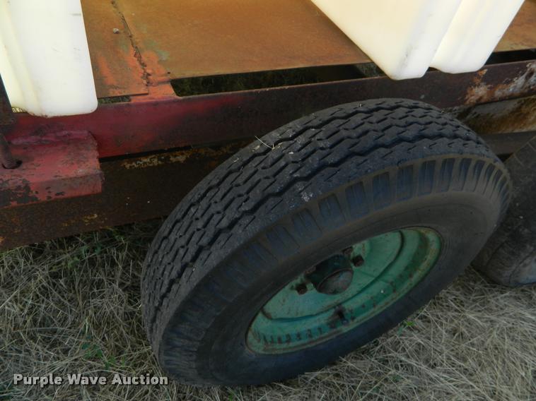 image for item DB1108 Shop built tank trailer